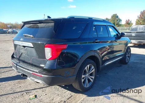 2020 Ford Explorer Platinum из США, поврежденный, VIN 1FM5K8HC9LGA36290
